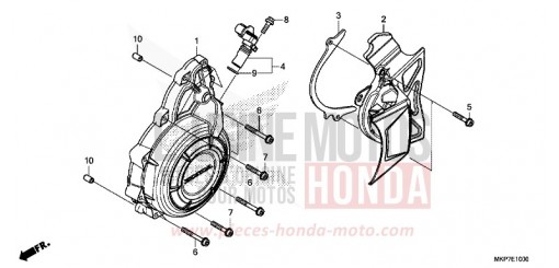 A.C. GENERATOR COVER CB500XAN de 2023